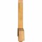 Ekena Millwork Bellingham Rough Sawn Timber Gable Bracket, Western Red Cedar, 72"W x 33"H x 4"D x 6"F, 11/12 Pitch GBW072X33X0406BEL00RWR - alternate 4